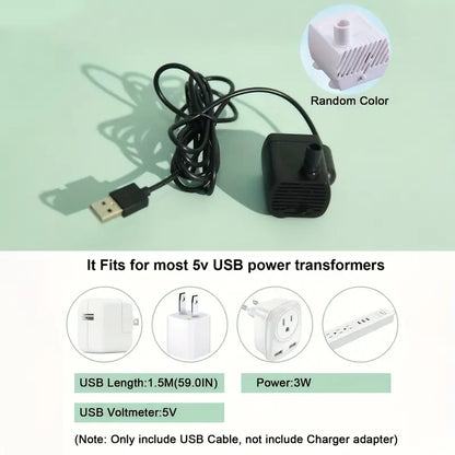 Fuente de Agua USB para mascotas