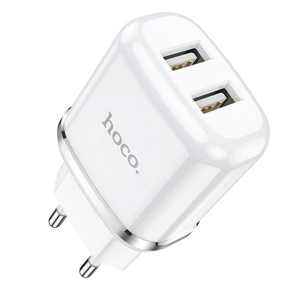 ⚡ Cargador Hoco N4 2.4A con Doble Puerto USB