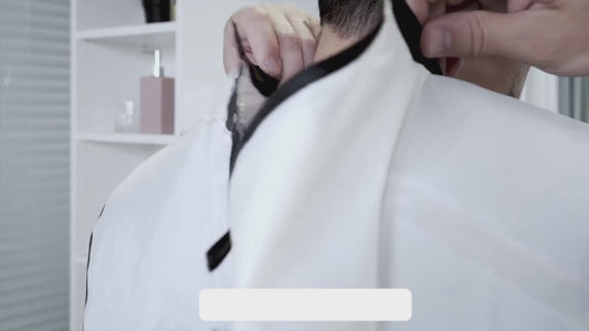 Delantal para Afeitado y Cuidado de Barba Masculina + Obsequio