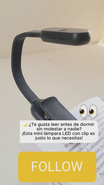 Mini LED de noche para libros