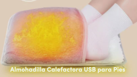 Almohadilla calefactora para pies